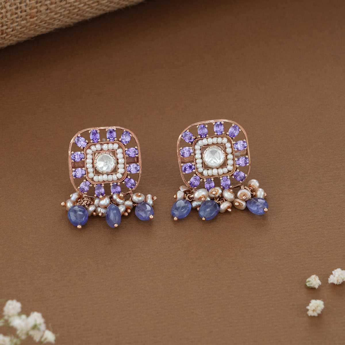 Buy Diamond Earrings | Latest Solitaire Earrings Design | Kisna